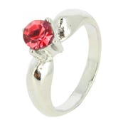 Valentine's Day Engagement Ring - Red Size 0 17.5mm