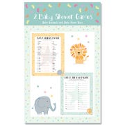 Baby Shower Games - Baby Animal & Name Race Game