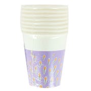 Paper Cups (Pack of 8) - Peacock