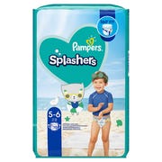 Pampers Splashers Baby Shark Edition Size 5-6, 14kg+, 10 Disposable Swim Nappy Pants