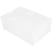 Christmas White Shoe Gift Box - Snow Flakes