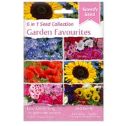 Garden Favourites 6 in 1 Speedy Seed Collection