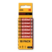 Kodak Zinc Battery AAA (Pack Of 18)
