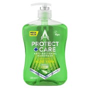 Astonish Protect + Care Anti-Bacterial Handwash Aloe Vera 600ml