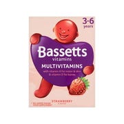 Bassetts Multivitamins Strawberry 3-6 Years (Pack of 7)