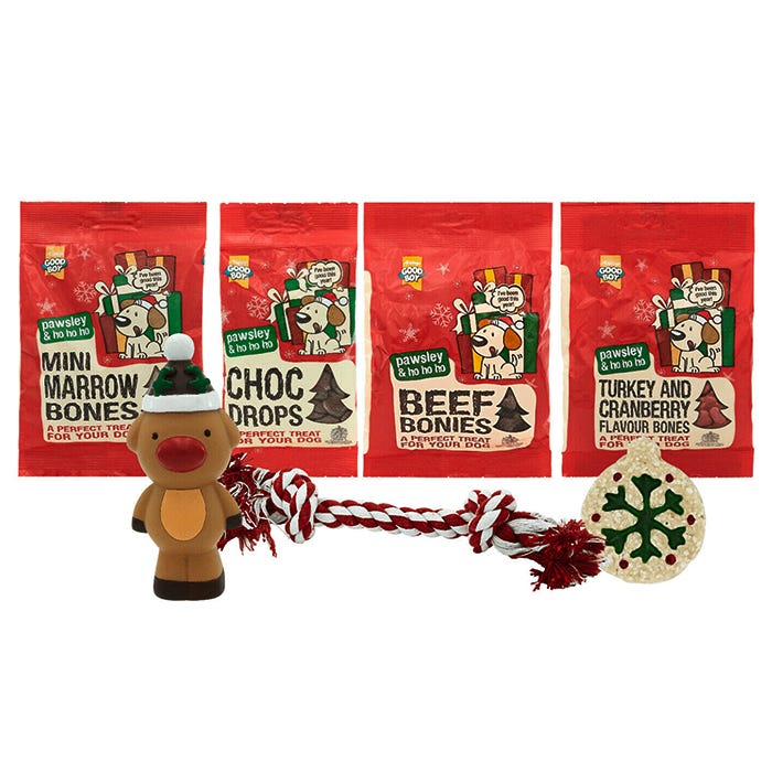 Good Boy Deluxe Dog Christmas Stocking