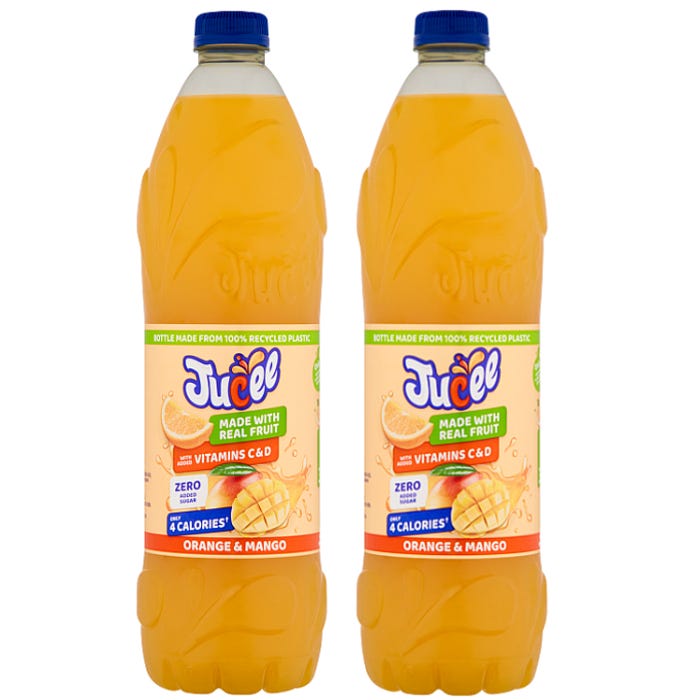 Jucee No Added Sugar Orange Mango 1 Litre