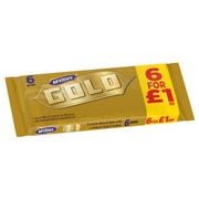 Mcvities Gold Biscuit Bars, 106g, (Pack of 6)