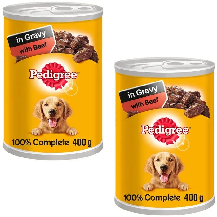 Poundland dog food shop