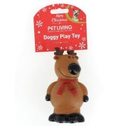 Christmas Squeaky Character Dog Toy Assorted Design