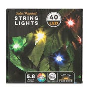 LED Solar String Light Multi Coloured (Pack of 40)