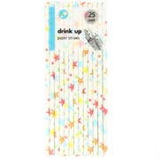 Rainbow Star Paper Straws (Pack of 25)